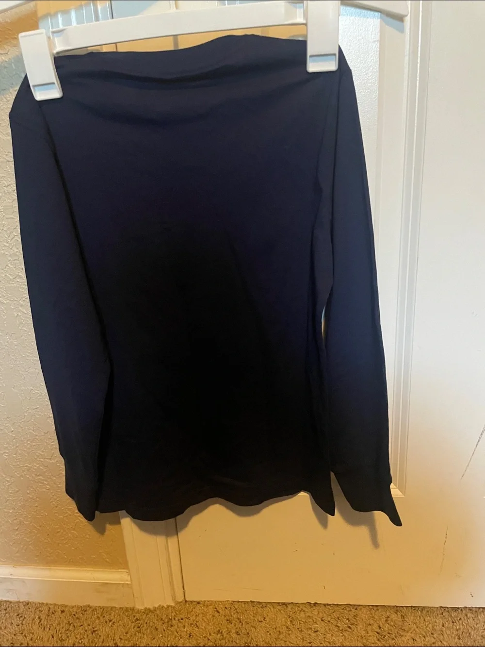 Ralph Lauren Kids Navy Polo Graphic Long-Sleeve Shirt